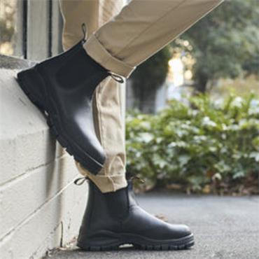 BLUNDSTONE WOMENS CHELSEA ANKLE BOOT - BLACK